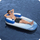 Dyshek uji Bestway Hydro Force Indigo Wave, me mbështetëse, me mbajtëse gote, blu