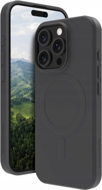 Mbulesë telefoni Dbramante1928 Greenland Pro për iPhone 16 Pro, MagSafe, e zezë