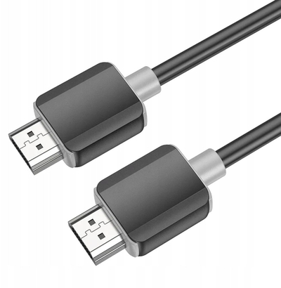Kabllo HDMI Hoco US08 HDTV 2.0, 1m, 4K 60Hz, e zezë