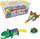 Kllapa ndërtimi Askato Building Blocks for Little Geniuses, 498 elemente, shumëngjyrëshe