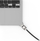 Adapter sigurie Compulocks Ledge për MacBook Air 15" M2 M3, me çelës, ngjyrë argjendtë