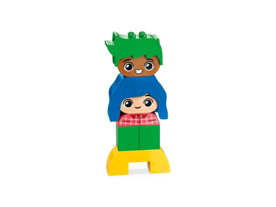 Lodër edukative LEGO DUPLO 10415 Big Feelings and Emotions, sete ndërtimi, shumëngjyrëshe