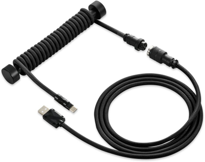 Kabllo tastiere Sharkoon SKILLER SGK50 Aviator, USB C në USB A, 1.8m, titan e zezë