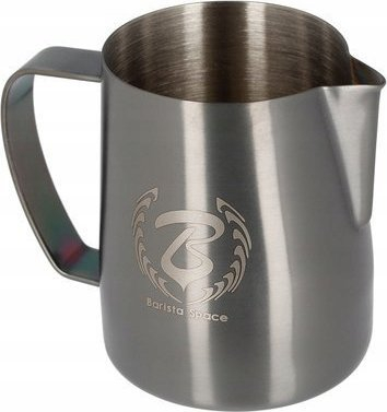 Ibrik qumështi Barista Space Milk Jug, 350 ml, çelik inox, argjendtë