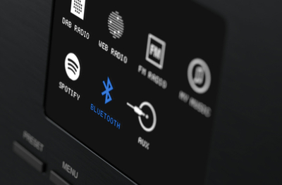 Radio Pinell Supersound 301, DAB+ FM, WiFi Bluetooth, e bardhë