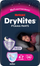 Ноќни пелени Huggies DryNites Girls Pyjama Pants, 4–7 години, 17–30 kg, 10 парчиња