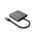 Adapter USB-C Cablexpert Gembird A-CM-DPHDMI-01, HDMI + DP, 4K 60Hz, gri me të zezë
