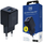Полнач AC 3MK Hyper GaN 20W, 1x USB A, 1x USB C PD QC4+, црн