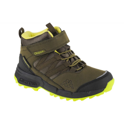 Këpucë dimri për çuna Kappa Thabo Tex K 260897K-3133, lëkurë sintetike, jeshile