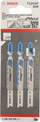 Teh sharrë me pendël Bosch T121GF, set 10 copë, për metal, gri