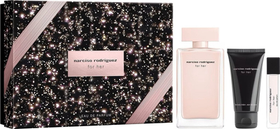 Сет подарок парфем Narciso Rodriguez for Her, EDP 100ml, 10ml, лосион за тело 50ml