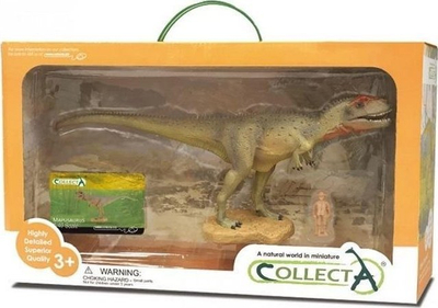 Figurë dinosaur Collecta Mapusaurus Deluxe, nofull e lëvizshme, shumëngjyrëshe