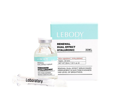 Serum për fytyrë hidratues për lëkurë të thatë dhe të ndjeshme LeBody Hyaluronic, 30 ml