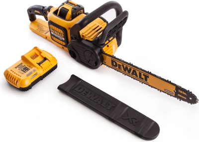 Sharrë zinxhiri me bateri DeWALT DCM575X1-QW, 54V, shinë 40cm, verdh e zez