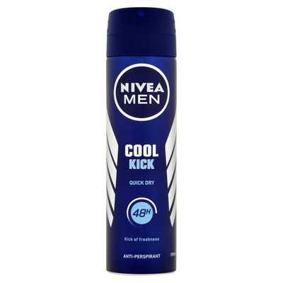 Nivea Men Cool Kick Антиперспирант Дезодоранс Спреј, 150 ml