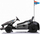 Makina elektrike për kalamaj Speed 7 Drift King, 24V 7Ah, 2x150W, gri