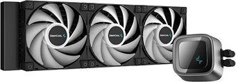 Ftohës uji Deepcool LS720, radiator 360 mm, A-RGB, i zi
