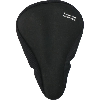 Mbulesë xheli për selën e biçikletës Dunlop, 260x235mm, memory foam, e zezë