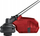 Trimer bari FLEX 18V, brushless, gjerësi prerjeje 30 cm, i kuq