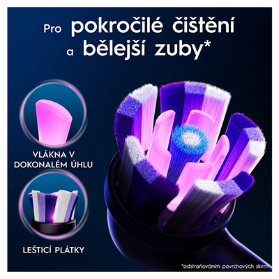 Koka zëvendësuese për brushën elektrike Oral-B iO, 4 copë