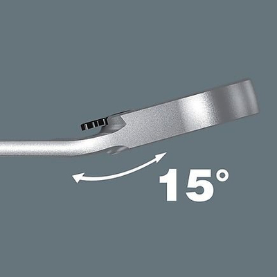 Set çelësa kombinues me racë Wera Joker Switch, 4 copë, çelik inox, shumëngjyrësh