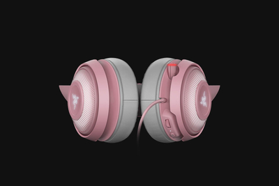 Kufje lojërash Razer Kraken Kitty Edition, USB, RGB, rozë