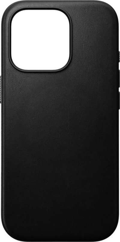 Këllëf telefoni Nomad Modern Leather, MagSafe, për iPhone 16 Pro Max, i zi