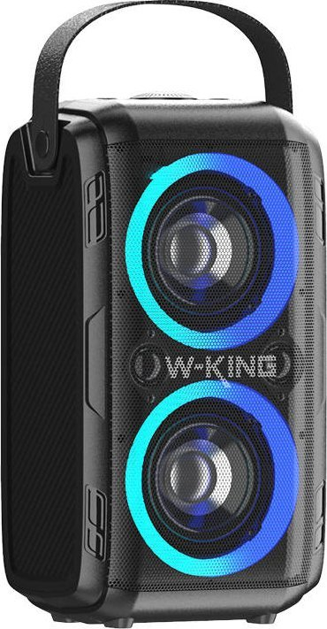 Bokse portative W-KING T9II, 60W, Bluetooth 5.0, e zezë