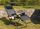 Karrige Saska Garden Lounger, e palosshme (1032320), 175x52 / 65x110cm, e hirtë