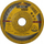 Disk prerës metali Klingspor A24 Extra, 230x3.0x22 mm, me qendër të ulur, i verdhë