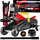Fërçë hidraulike Low Profile Trolley, 2T, lartësi min 135 mm, e kuqe