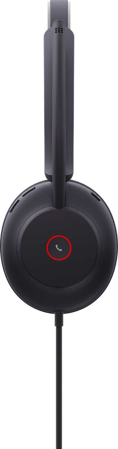 Kufje me kabllo Yealink UH37 Mono UC, USB C dhe USB A, të zeza