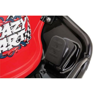 Kart elektrik Razor Crazy Cart 20173861 me bateri litiumi, 250W, 19 km/h, kuqezi