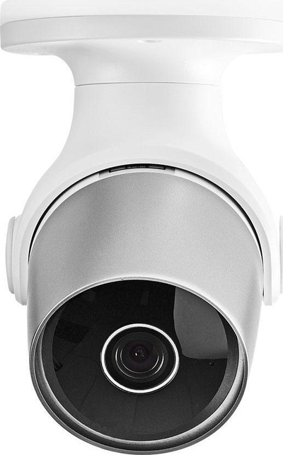 Kamerë sigurie Nedis SmartLife, WiFi, Full HD 1080p, IP65, e bardhë