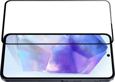 Mbrojtës ekrani Nillkin Amazing CP Pro, xham i fortë i temperuar, për Samsung Galaxy A55 5G, me kornizë të zezë