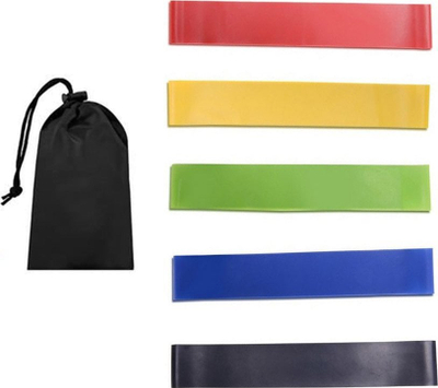 Set shirita rezistence Loop, 5 nivele, latex, shumëngjyrësh