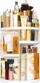 Organizues për bojak Rio Cosmetic &amp; Brush Storage Carousel, rrotullues 360°, i bardhë