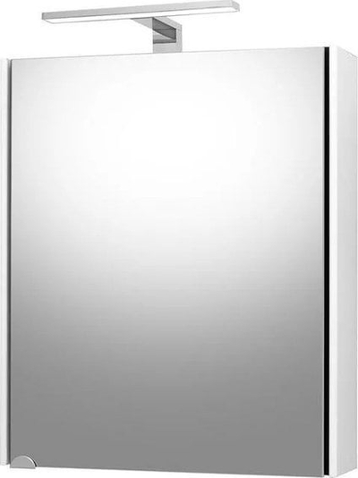 Kabinet me pasqyrë Riva SV 55-3, 55 cm, LED, i bardhë