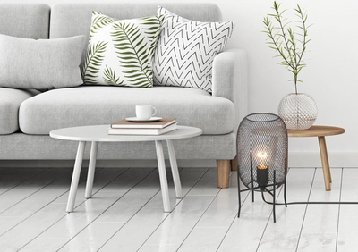 Llambë tavoline Grundig Metal Table Floor Lamp, metalike, E27 40W, e zezë
