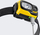 Llambë koke Petzl Swift RL, 1100 lumen, me karikim USB‑C, e zezë me të verdhë
