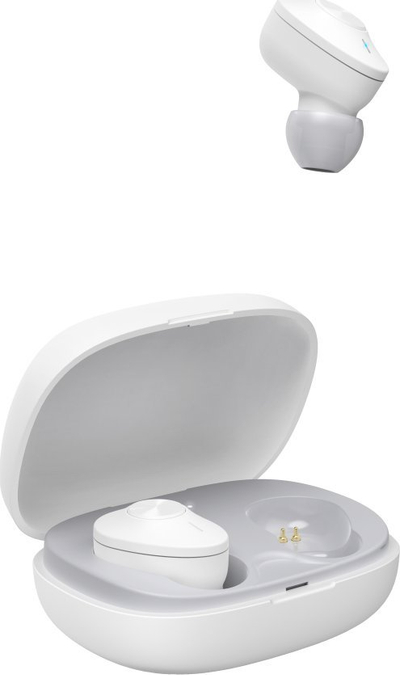 Kufje wireless Freedom Buddy, Bluetooth, mikrofon, të bardha