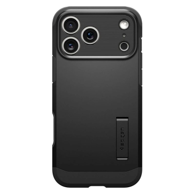 Mbulesë telefoni Spigen Tough Armor T MagFit ACS10297, për iPhone 17 6.9", MagSafe, e zezë