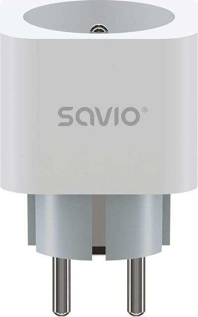 Prizë e zgjuar Savio Smart AS-01, Wi-Fi, matje konsumit, e bardhë