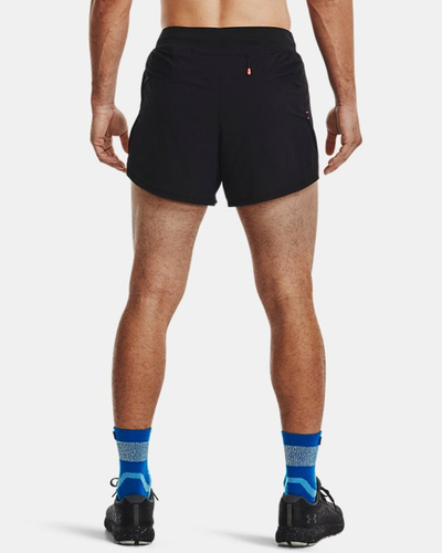 Pantallona të shkurtra vrapimi Under Armour SpeedPocket Trail, për burra, madhësia L, të zeza
