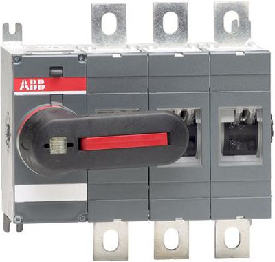 Rozlacznik izolacyjny 3P 400A z napedem bezposrednim OT400E03K (1SCA022763R5390)