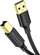 Kabllo USB Ugreen USB-A - USB-B (UGR526BLK), 2m, e zezë