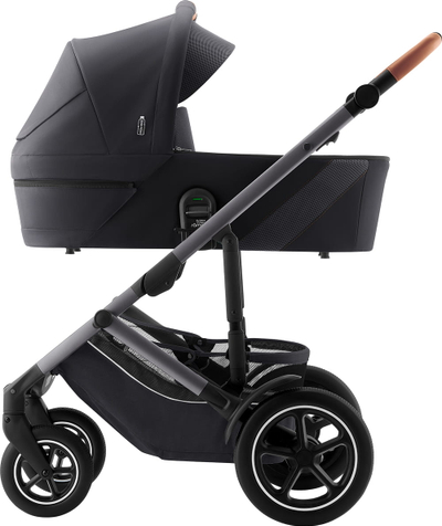 Karrocë për kalamaj Britax Römer Smile 5Z Comfort Plus, set 4 në 1, deri 22 kg, gri