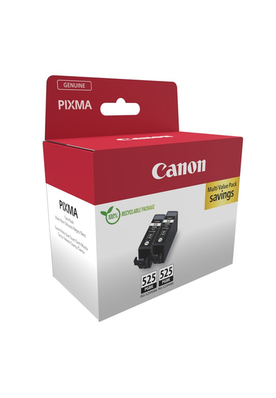 Bojë printeri Canon PGI-525PGBK Twin, origjinale, pako me 2 copë, e zezë