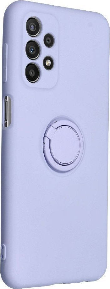 Mbrojtëse telefoni Forcell Silicone Ring për Samsung Galaxy A34 5G, silikon, me unazë, lejla