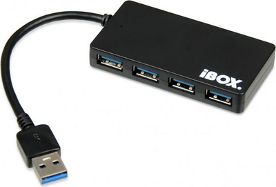 USB Hub iBOX IUH3F56, 4x USB-A 3.0